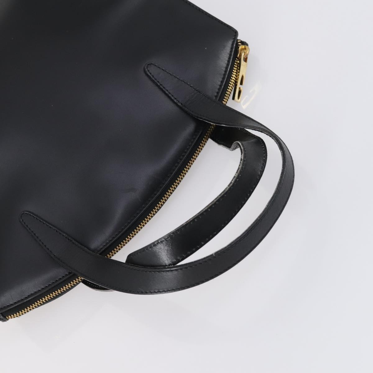 GUCCI Shoulder Bag Nylon Enamel Leather 5Set Black Brown khaki Auth bs29701