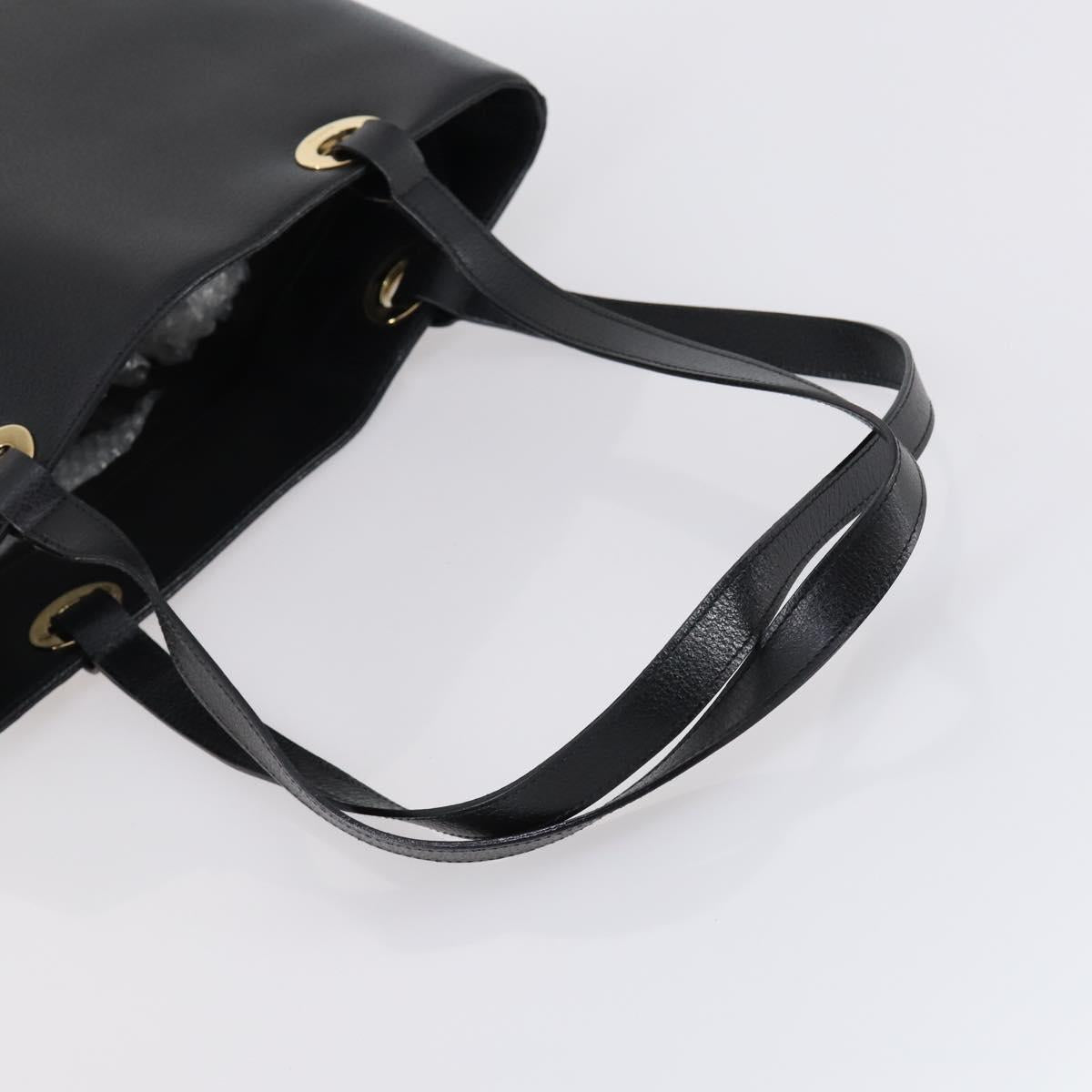 GUCCI Shoulder Bag Nylon Enamel Leather 5Set Black Brown khaki Auth bs29701