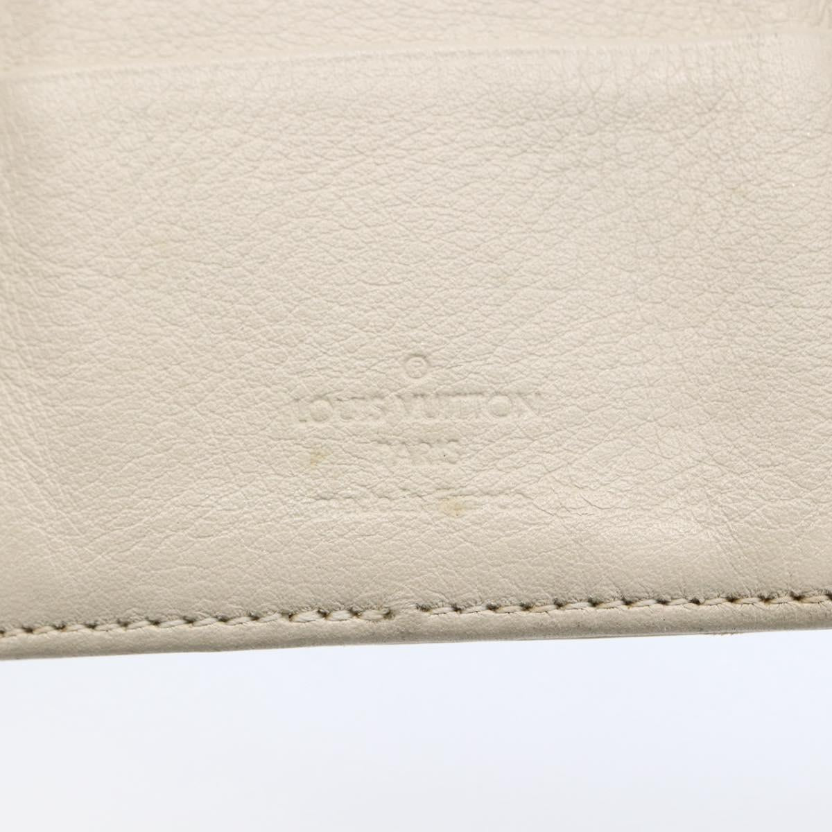 LOUIS VUITTON Monogram Mahina Portefeuille Amelia Wallet M58132 LV Auth bs29705