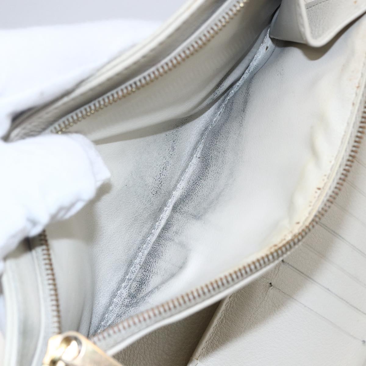 LOUIS VUITTON Monogram Mahina Portefeuille Amelia Wallet M58132 LV Auth bs29705