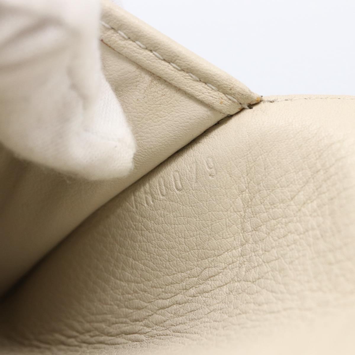 LOUIS VUITTON Monogram Mahina Portefeuille Amelia Wallet M58132 LV Auth bs29705