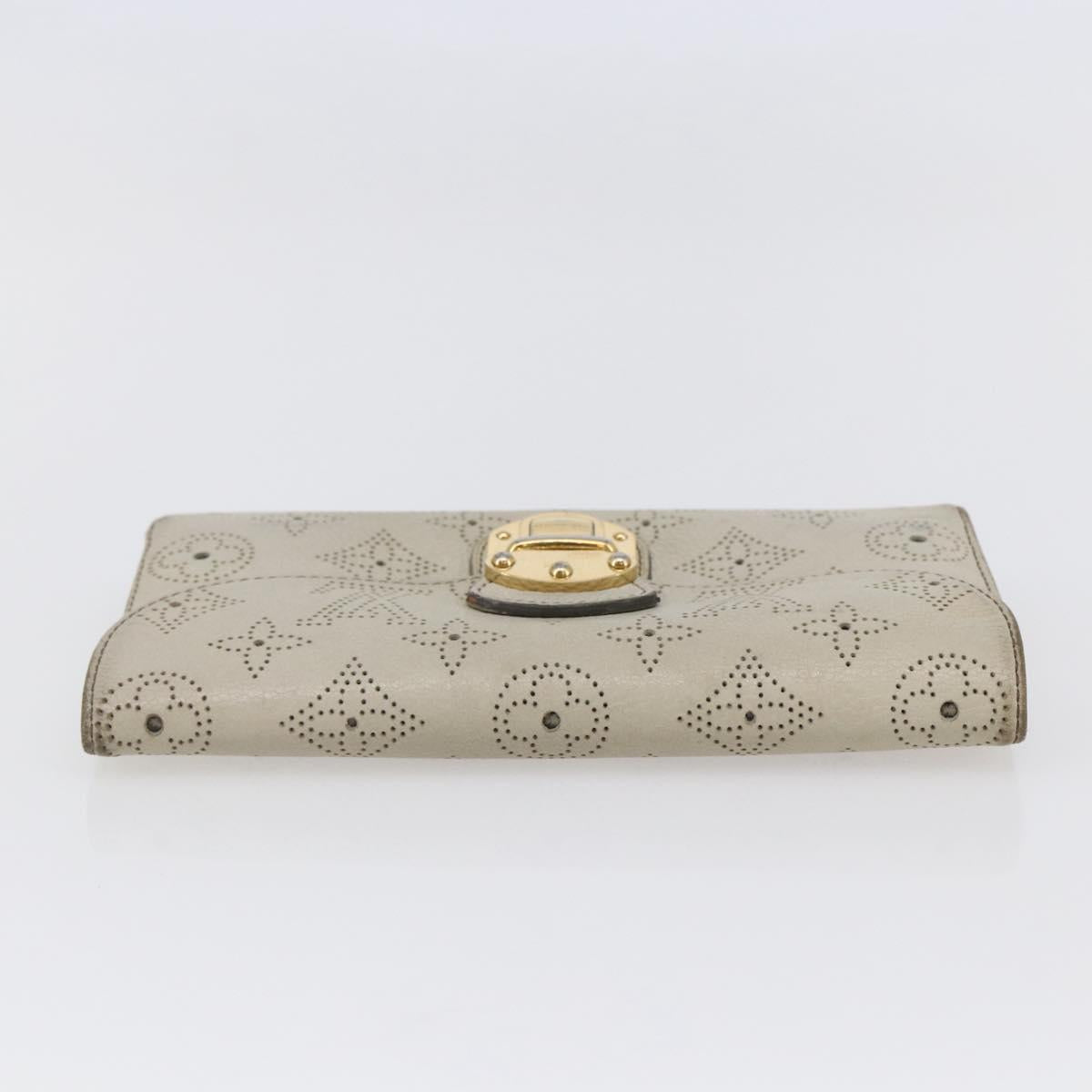 LOUIS VUITTON Monogram Mahina Portefeuille Amelia Wallet M58132 LV Auth bs29705