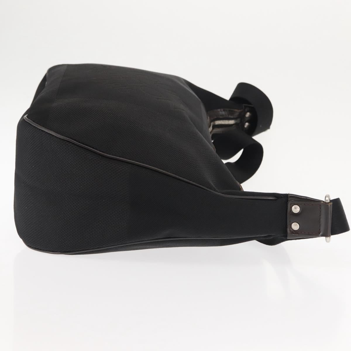 LOUIS VUITTON Damier Geant Explorateur Shoulder Bag Black M93616 LV Auth bs29708