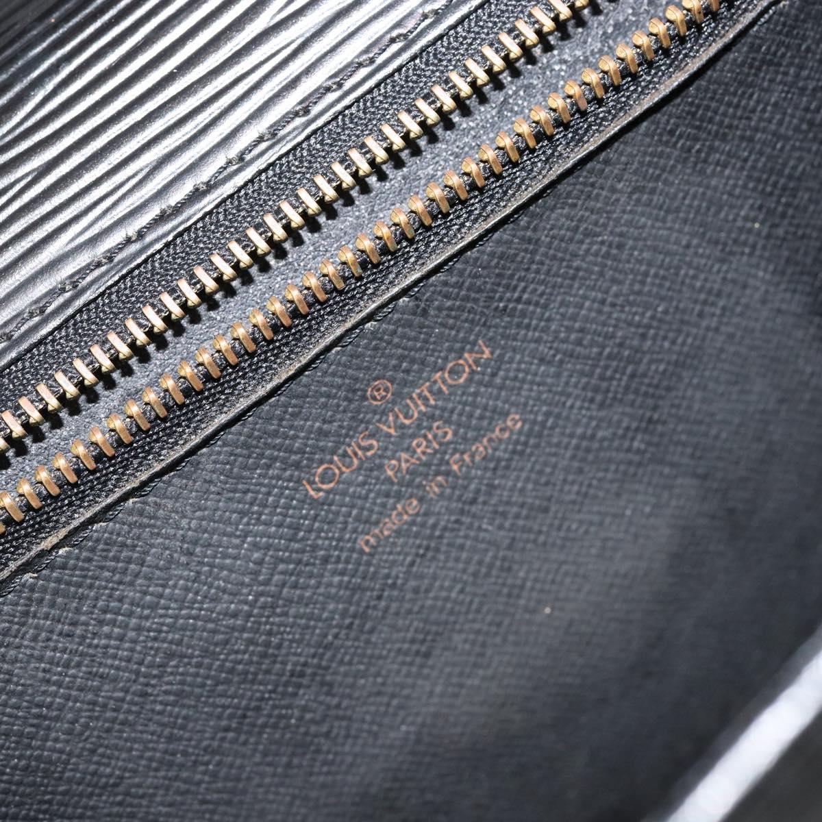 LOUIS VUITTON Epi Monceau 28 Hand Bag Black M52122 LV Auth bs29721