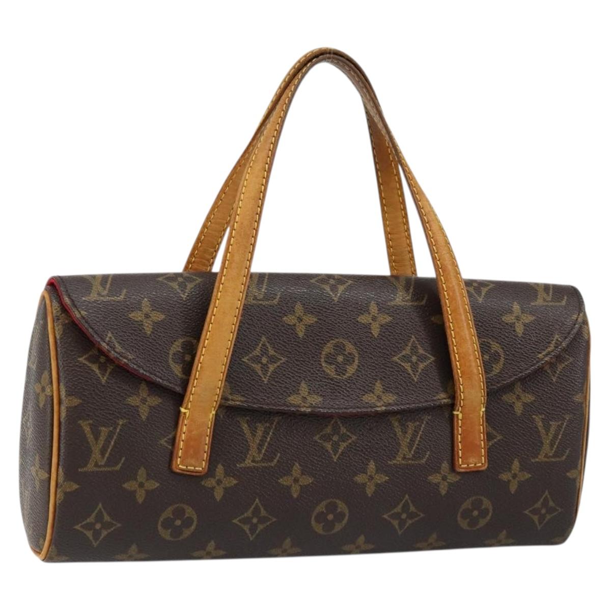 LOUIS VUITTON Monogram Sonatine Hand Bag M51902 LV Auth bs29723