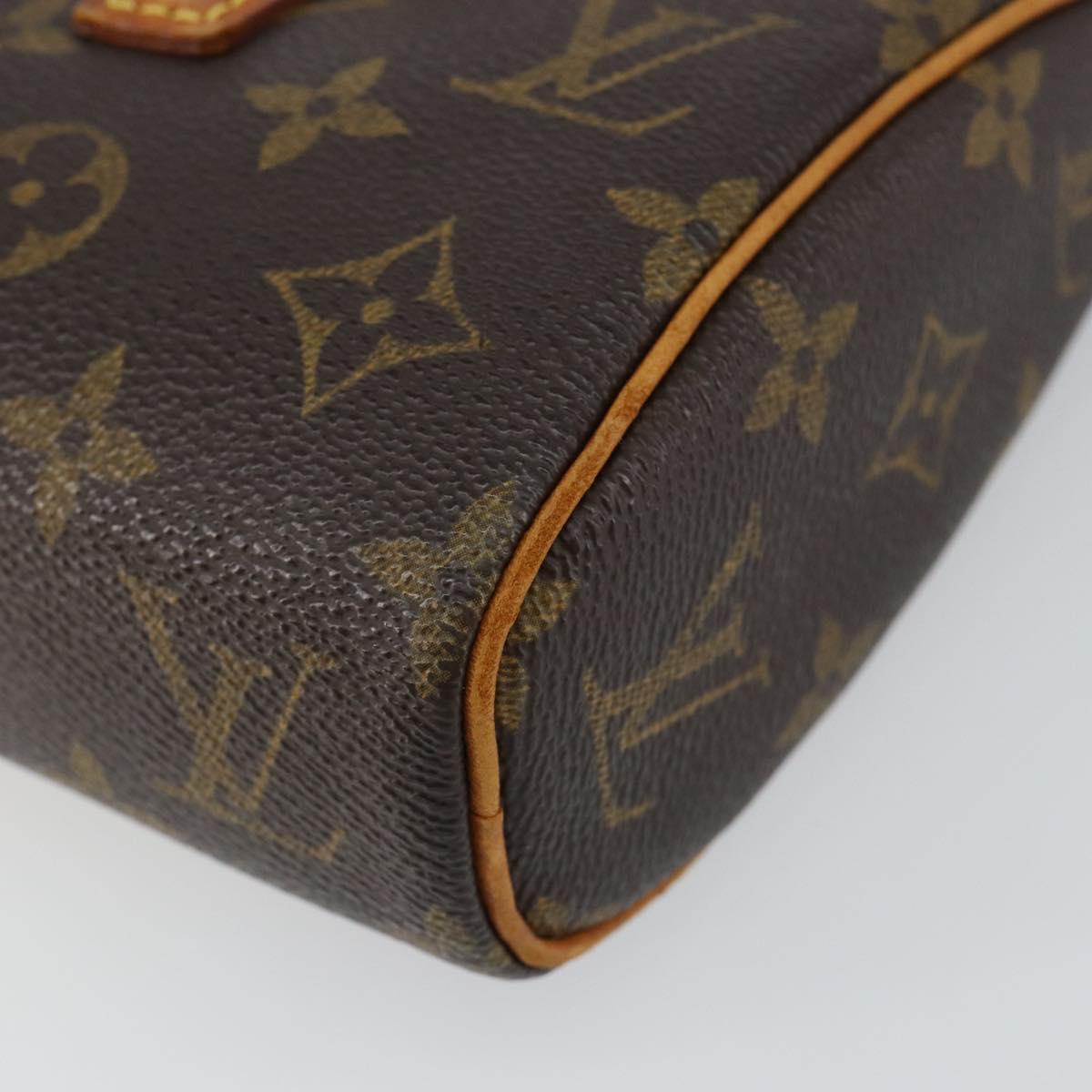 LOUIS VUITTON Monogram Sonatine Hand Bag M51902 LV Auth bs29723