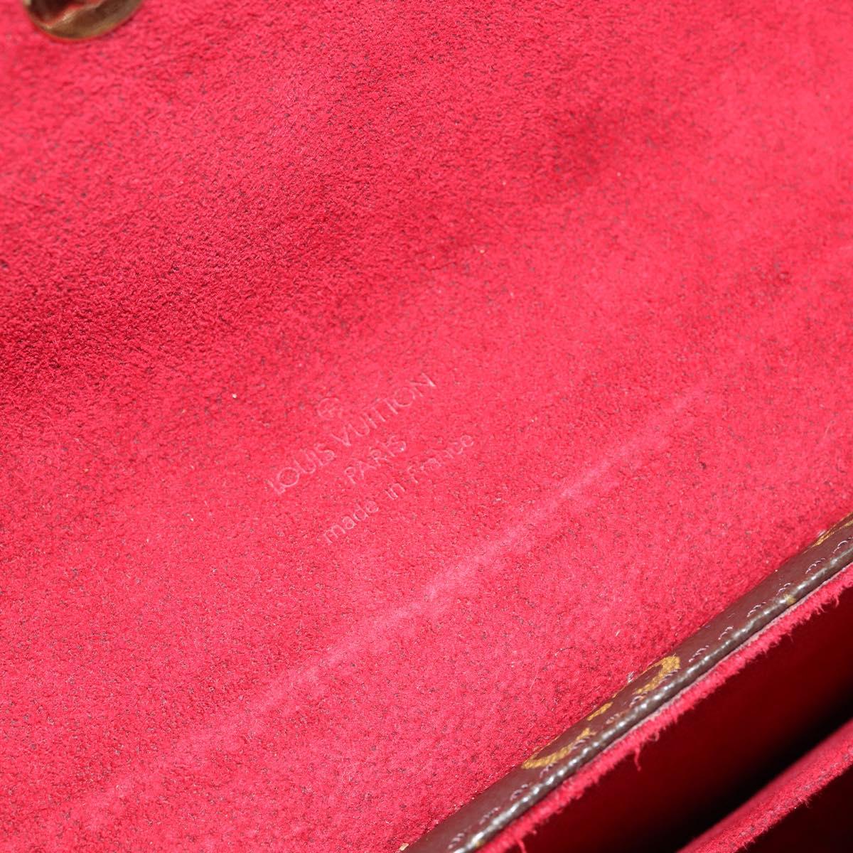 LOUIS VUITTON Monogram Sonatine Hand Bag M51902 LV Auth bs29723