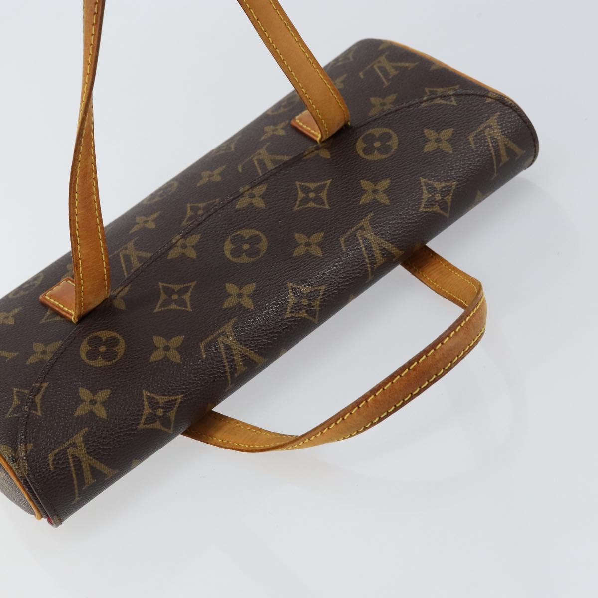 LOUIS VUITTON Monogram Sonatine Hand Bag M51902 LV Auth bs29723
