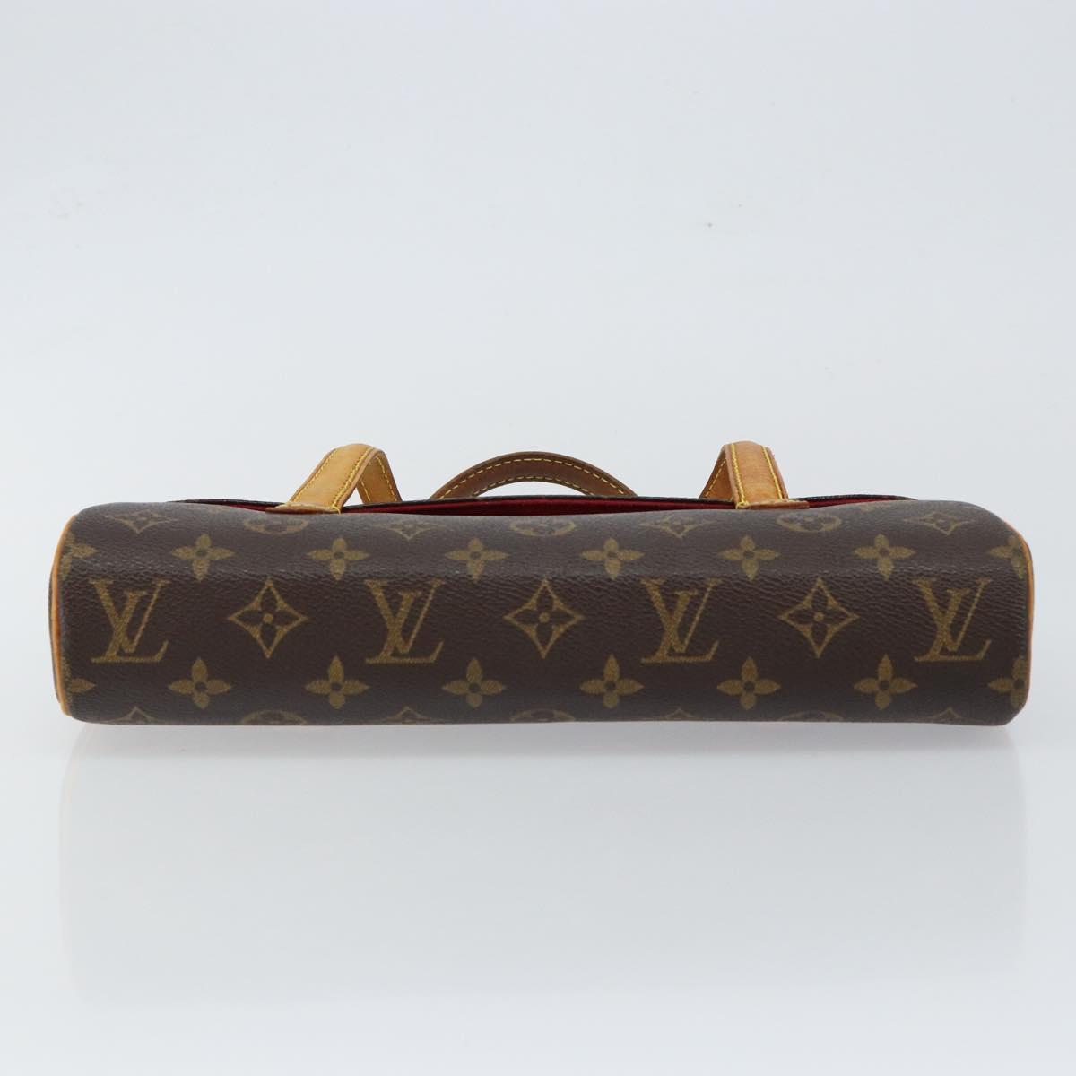 LOUIS VUITTON Monogram Sonatine Hand Bag M51902 LV Auth bs29723