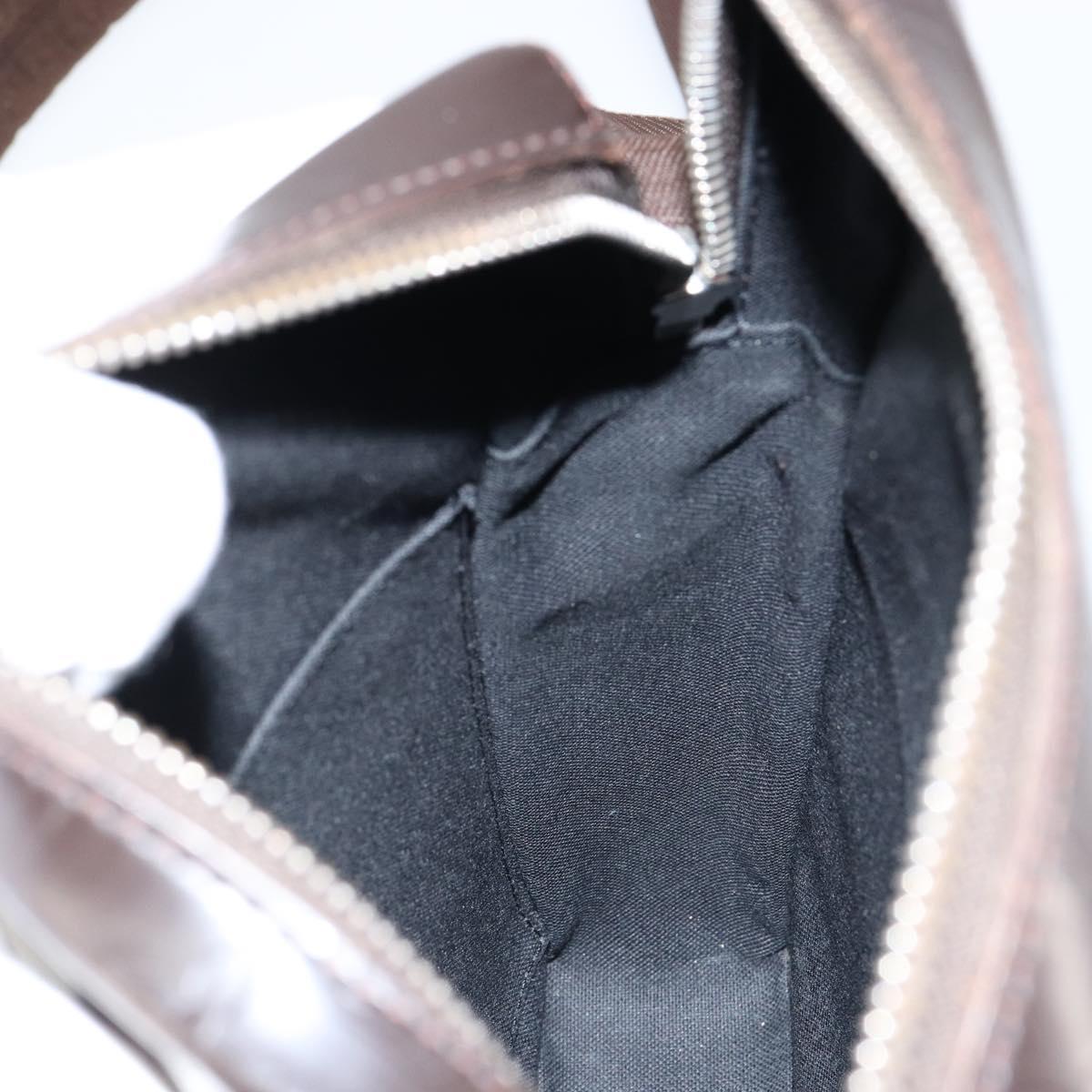 LOUIS VUITTON Monogram Lace Bobby Shoulder Bag Brown M46520 LV Auth bs29730