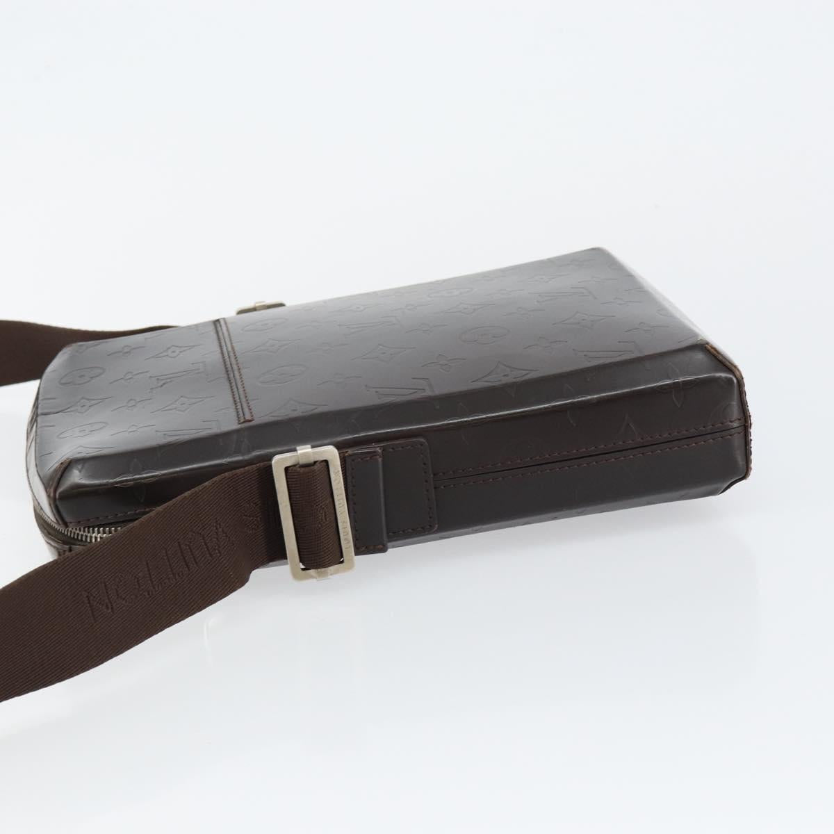 LOUIS VUITTON Monogram Lace Bobby Shoulder Bag Brown M46520 LV Auth bs29730