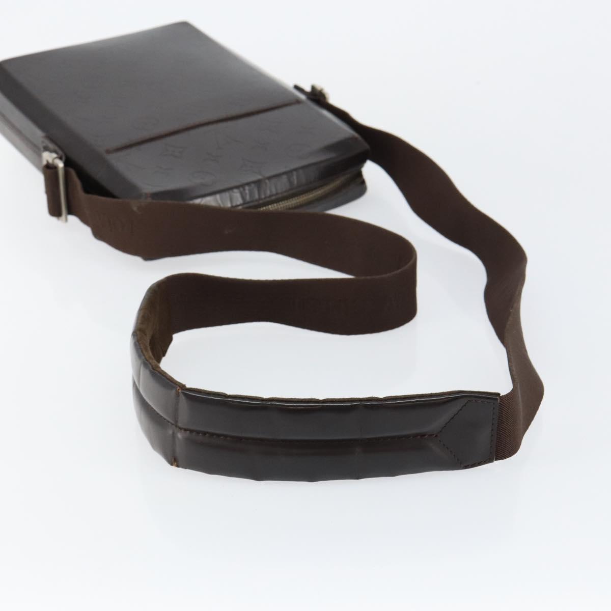 LOUIS VUITTON Monogram Lace Bobby Shoulder Bag Brown M46520 LV Auth bs29730