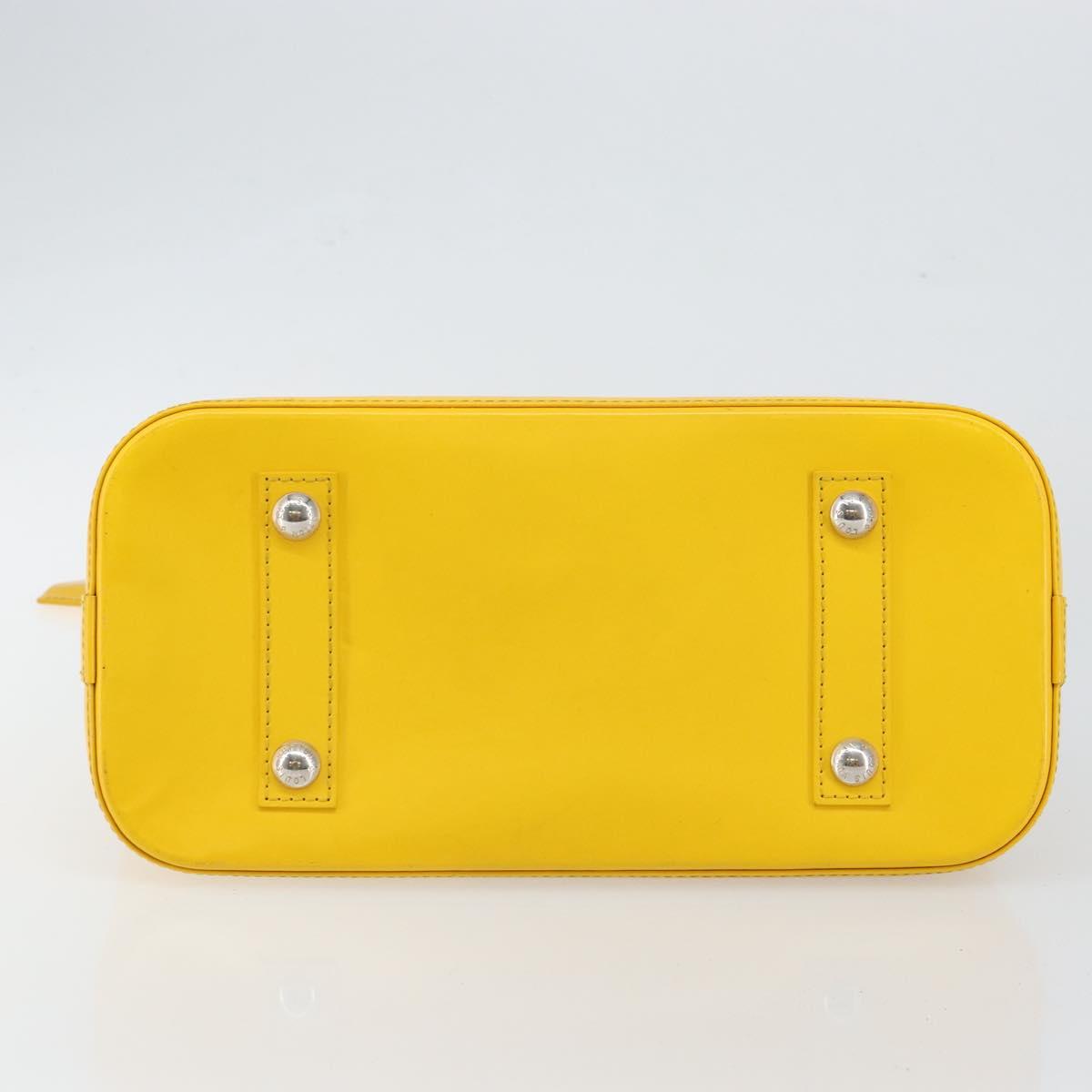 LOUIS VUITTON Epi Alma PM Hand Bag Yellow Mimosa M40951 LV Auth bs29736