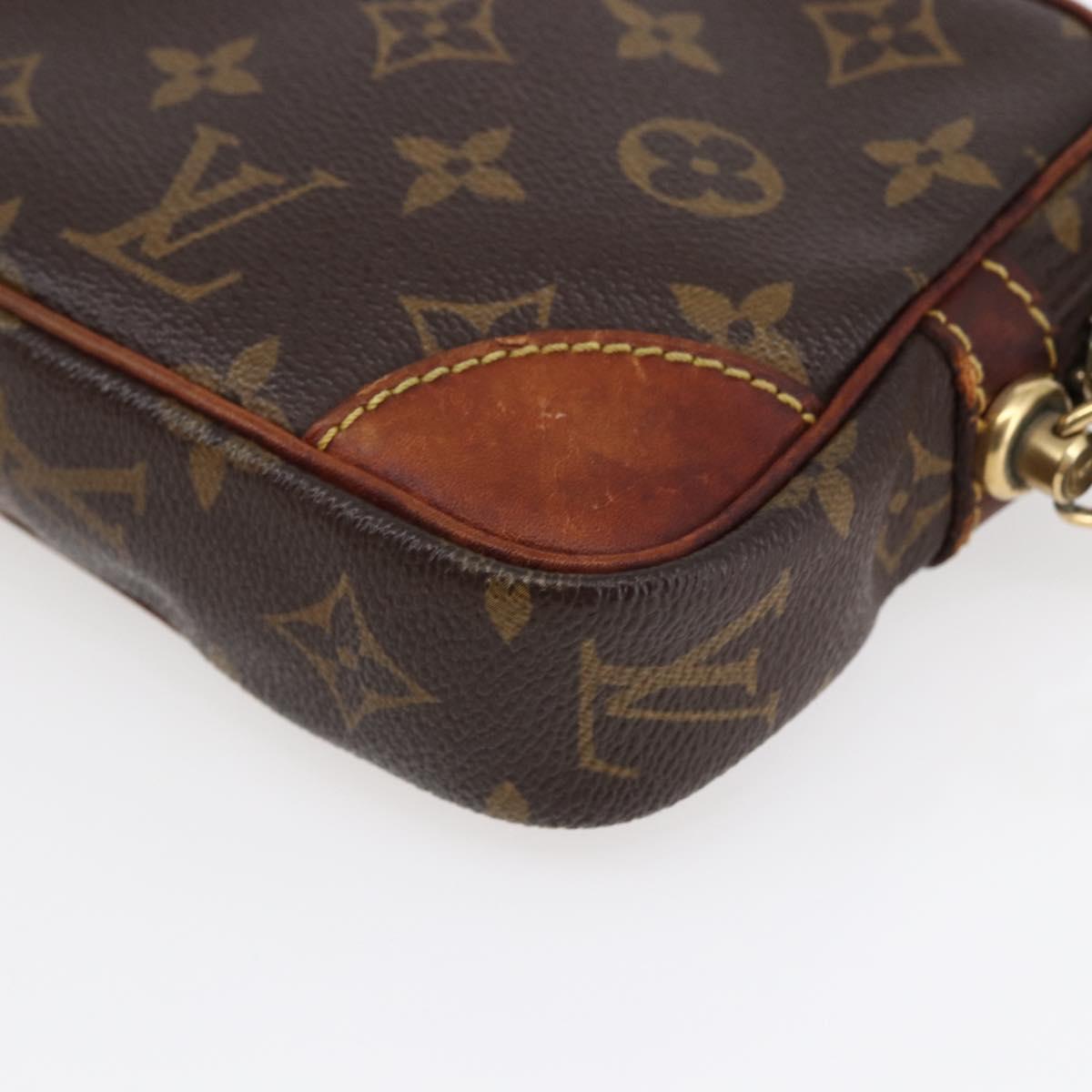 LOUIS VUITTON Monogram Marly Dragonne PM Clutch Bag M51827 LV Auth bs29743