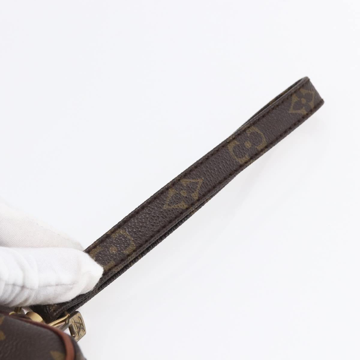 LOUIS VUITTON Monogram Marly Dragonne PM Clutch Bag M51827 LV Auth bs29743