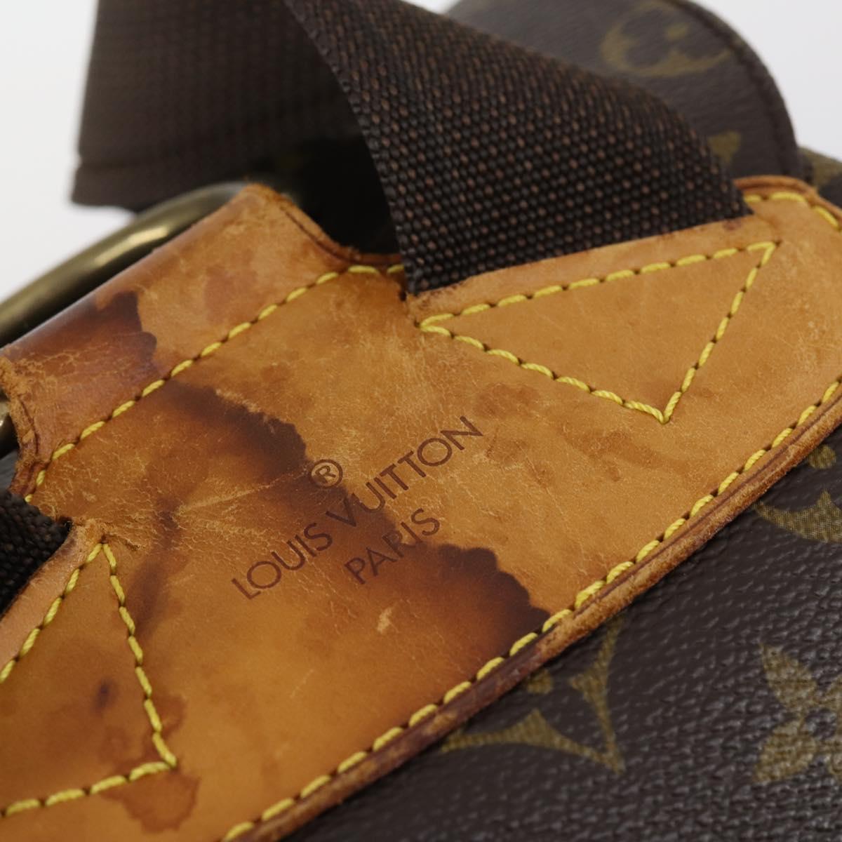 LOUIS VUITTON Monogram Montsouris GM Backpack M51135 LV Auth bs29745