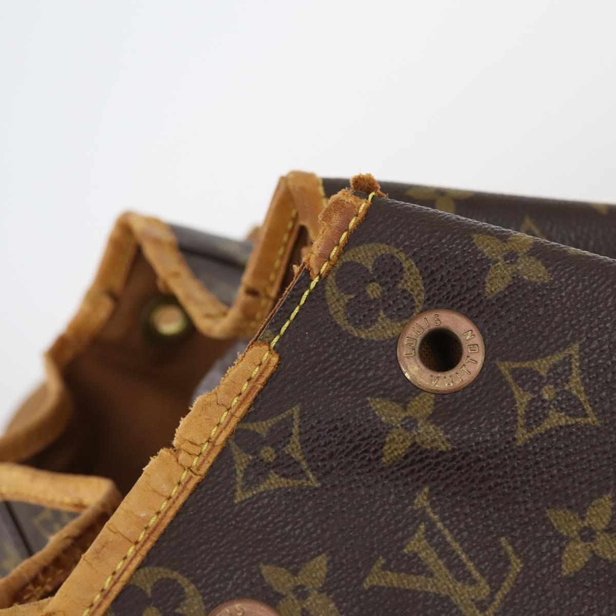 LOUIS VUITTON Monogram Montsouris GM Backpack M51135 LV Auth bs29745