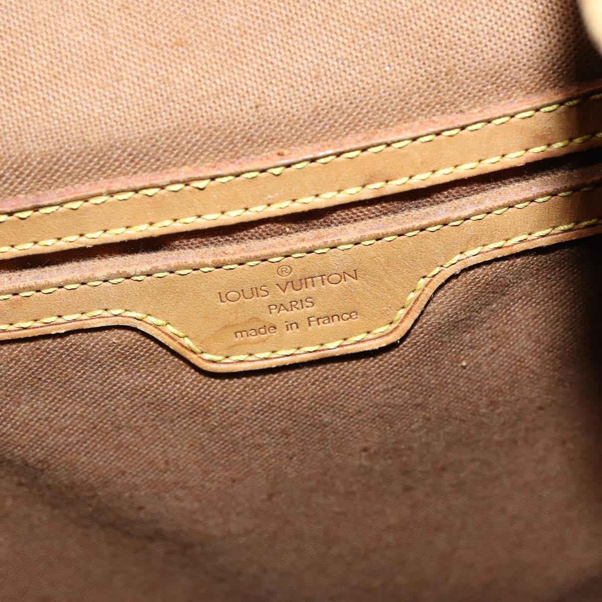 LOUIS VUITTON Monogram Montsouris GM Backpack M51135 LV Auth bs29745