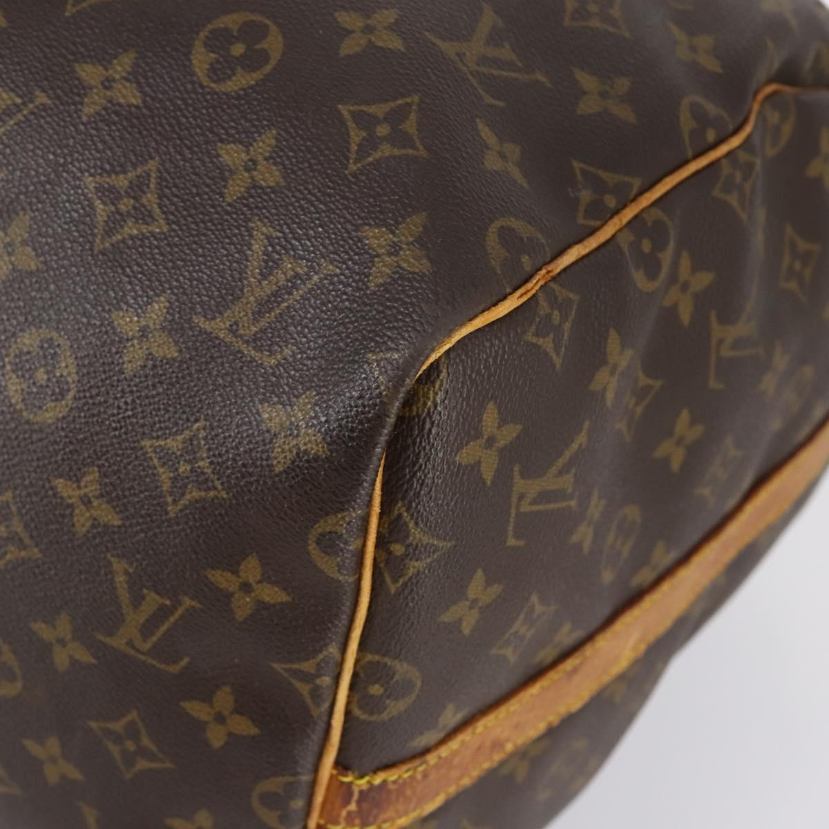 LOUIS VUITTON Monogram Keepall Bandouliere 55 Boston Bag M41414 LV Auth bs29746