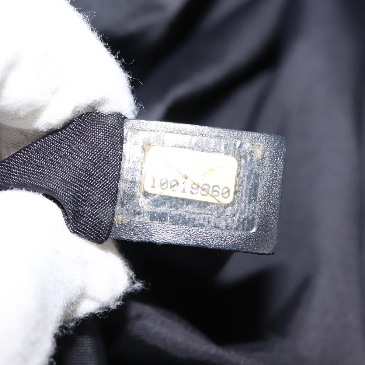 CHANEL New Travel Line Tote Bag Nylon Black CC Auth bs29766