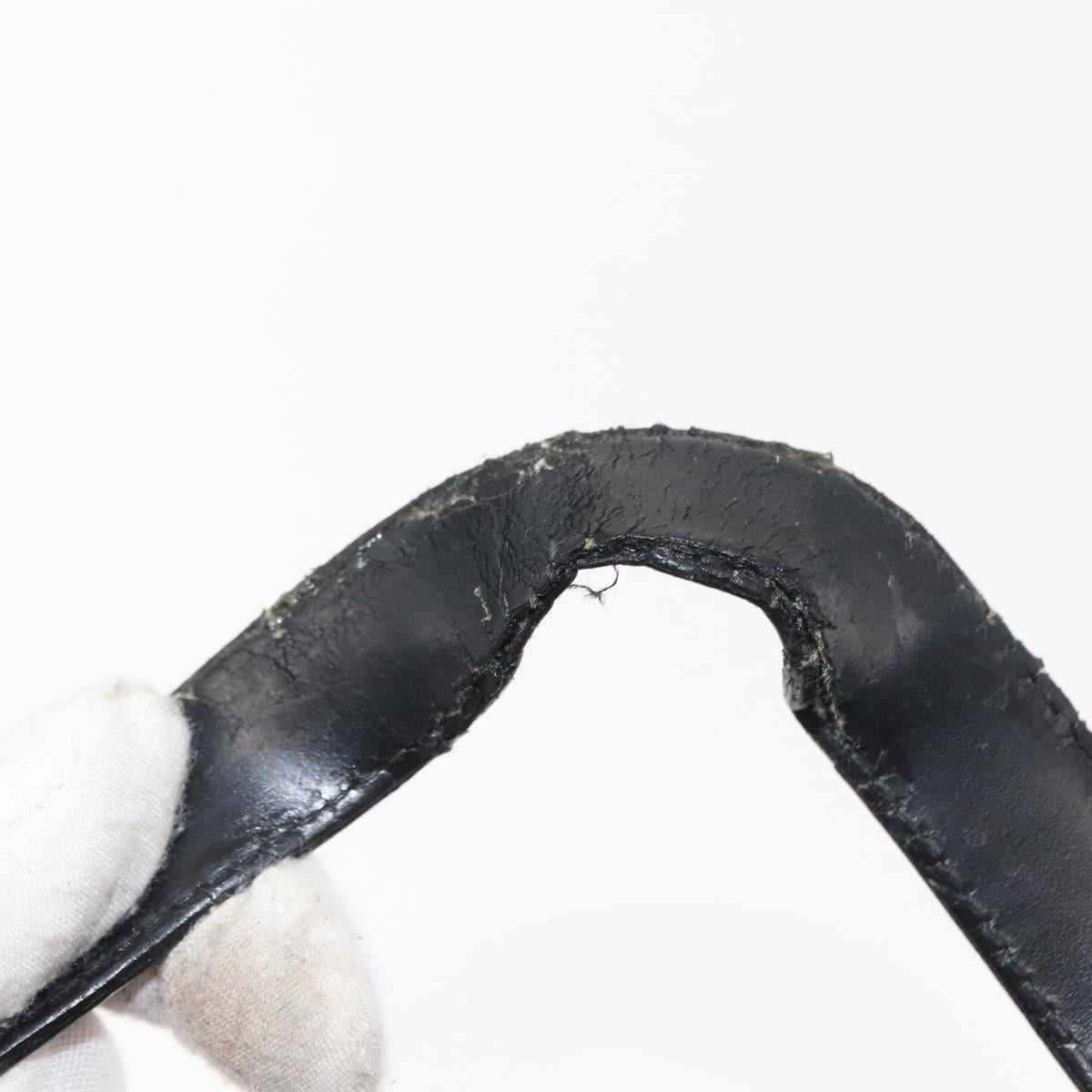 CHANEL New Travel Line Tote Bag Nylon Black CC Auth bs29766