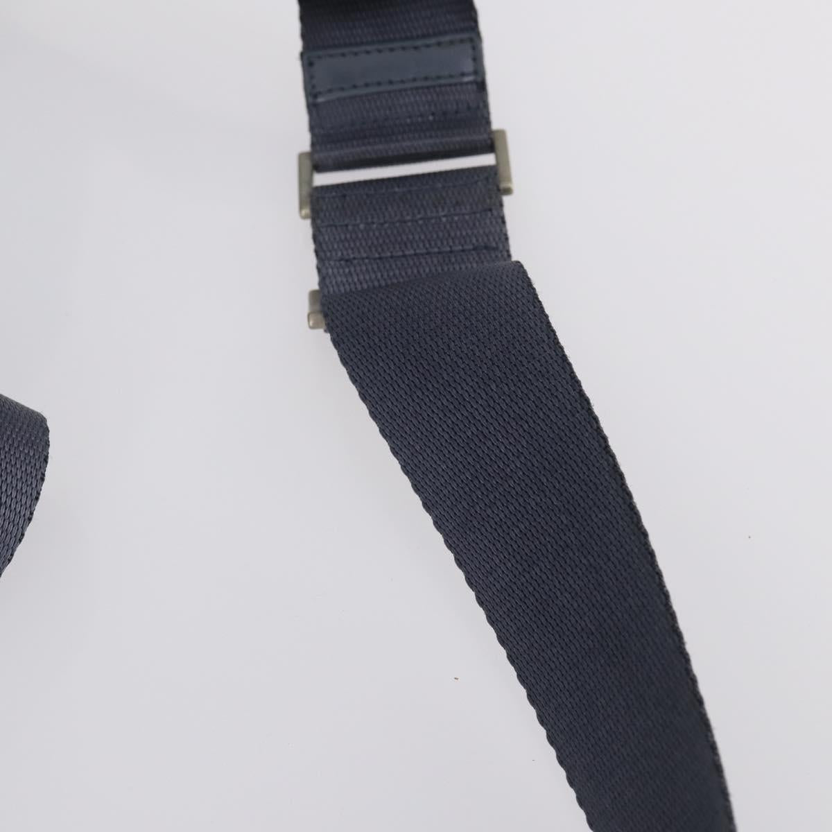 PRADA Shoulder Bag Nylon Green Silver Auth bs29768