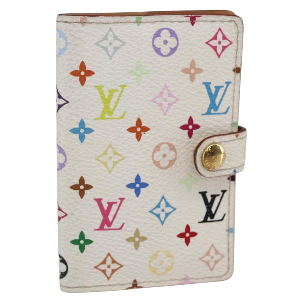 LOUIS VUITTON Carnet De Val Mini Agenda Day Planner Cover M92653 Auth bs29784