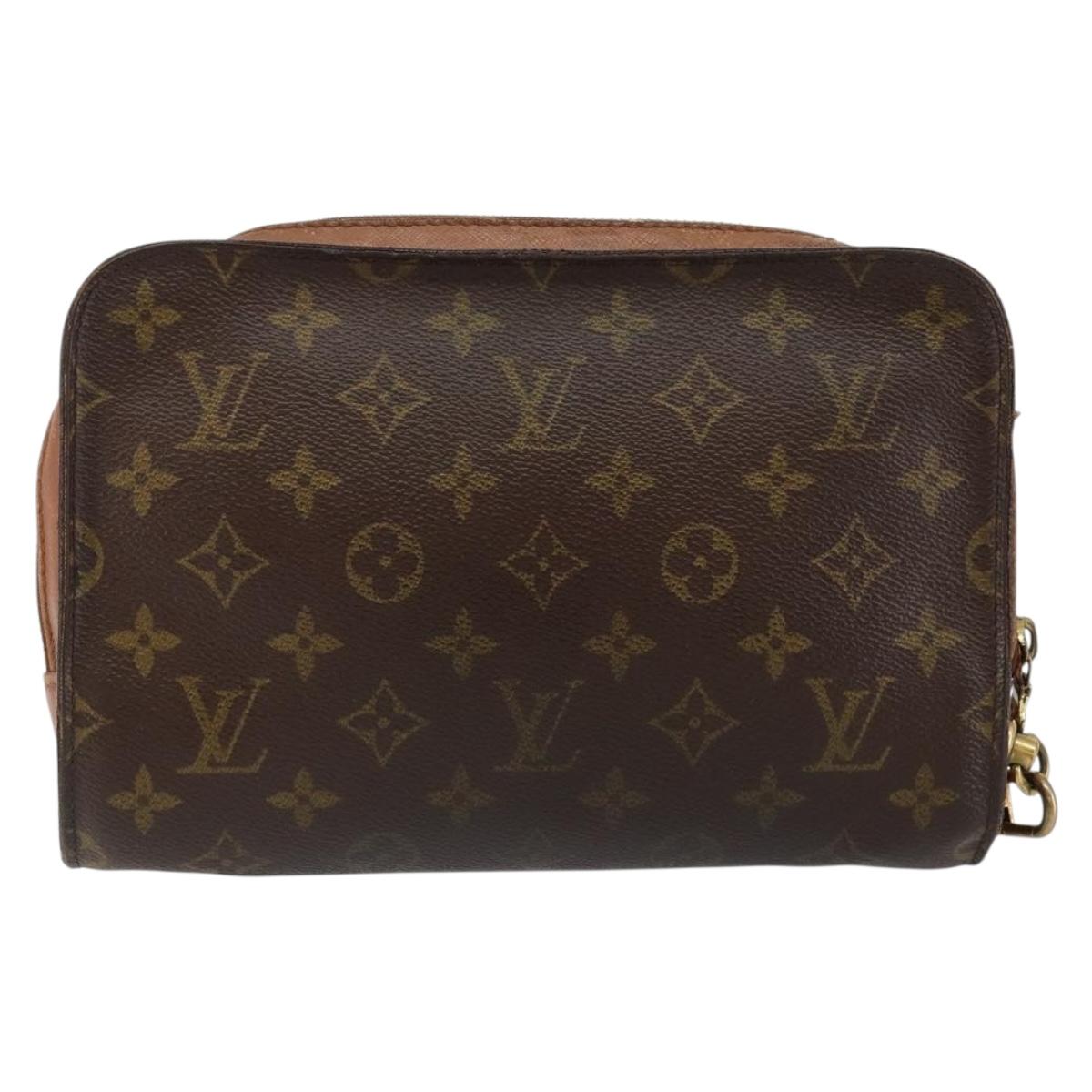 LOUIS VUITTON Monogram Orsay Clutch Bag M51790 LV Auth bs29786