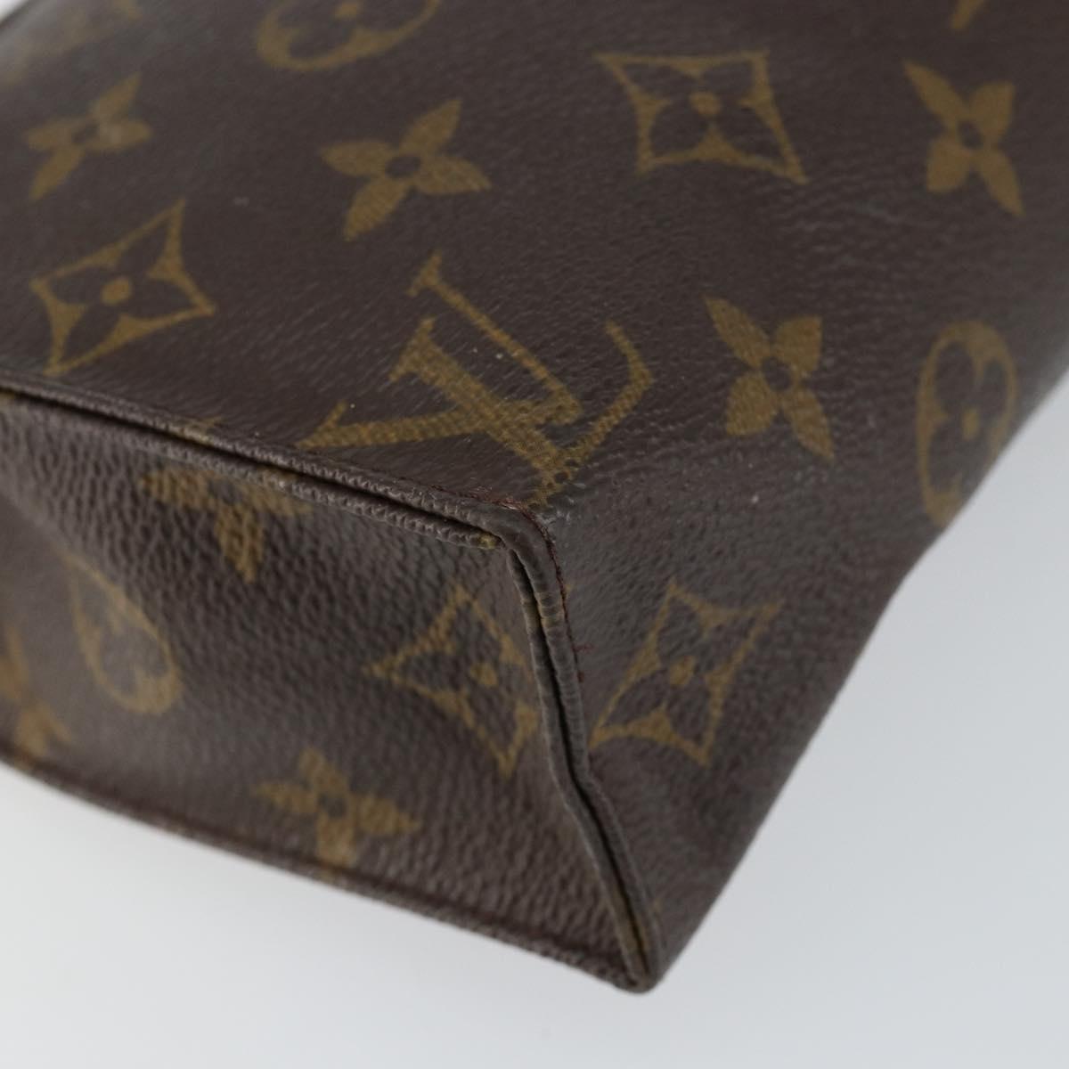 LOUIS VUITTON Monogram Posh Toilette 19 Pouch M47544 LV Auth bs29787