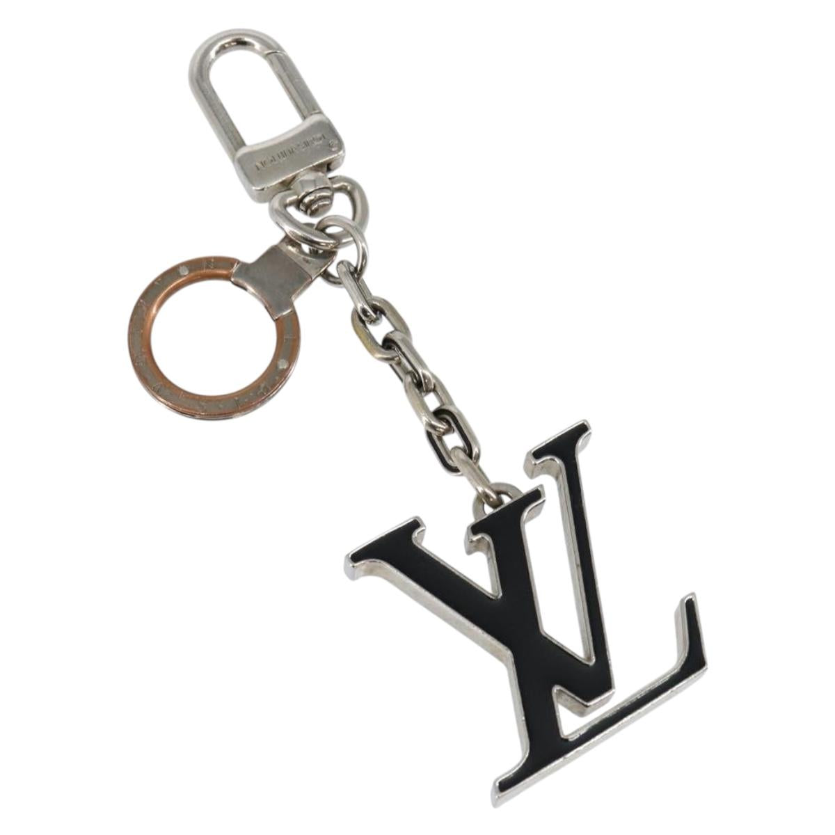 LOUIS VUITTON Porte Cre Printed Initials LV Charm metal M65071 LV Auth bs29788