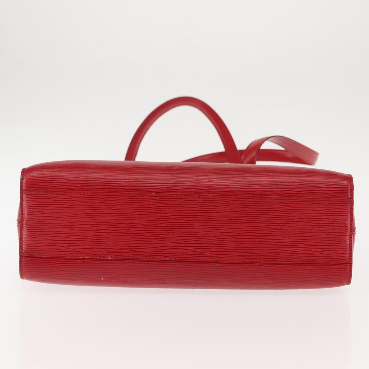 LOUIS VUITTON Epi Duplex Tote Bag Red M52427 LV Auth bs29794