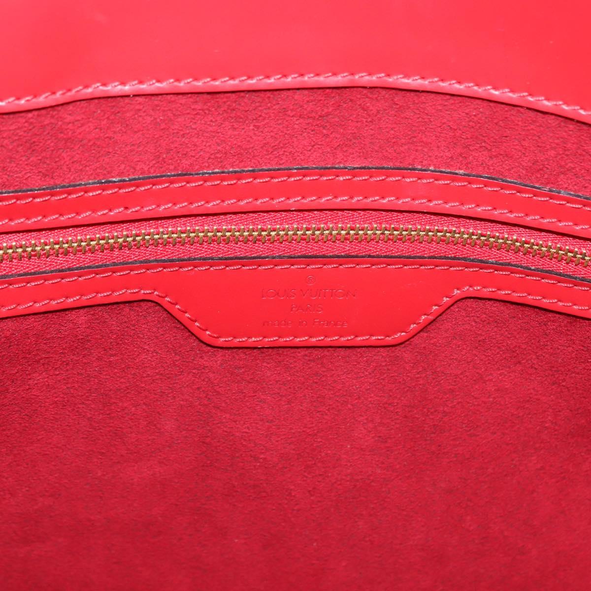 LOUIS VUITTON Epi Duplex Tote Bag Red M52427 LV Auth bs29794