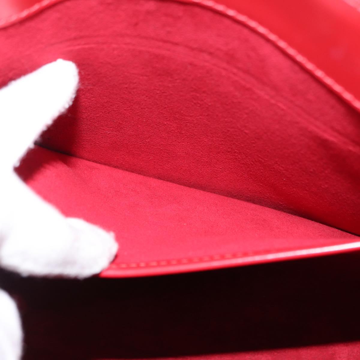 LOUIS VUITTON Epi Duplex Tote Bag Red M52427 LV Auth bs29794