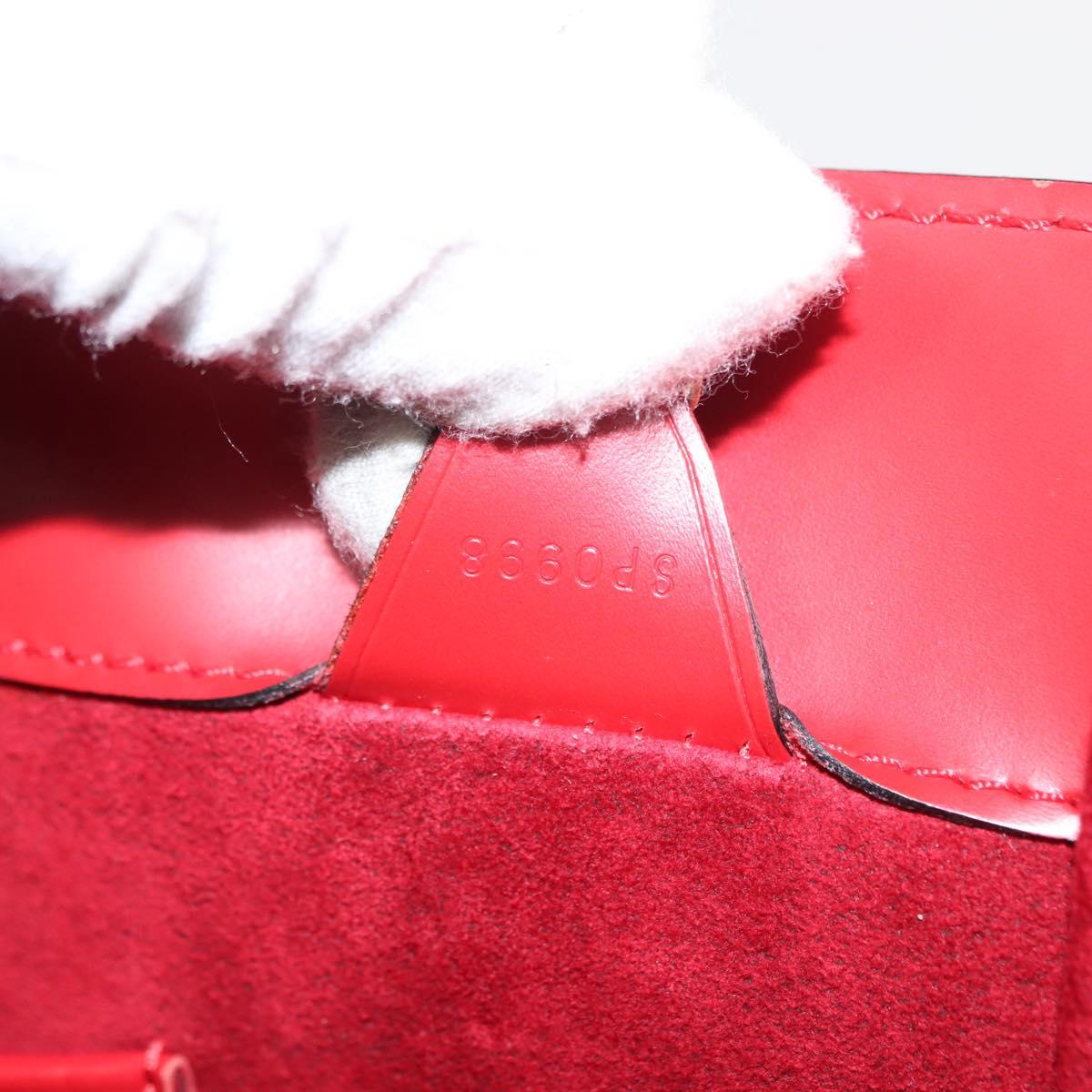 LOUIS VUITTON Epi Duplex Tote Bag Red M52427 LV Auth bs29794