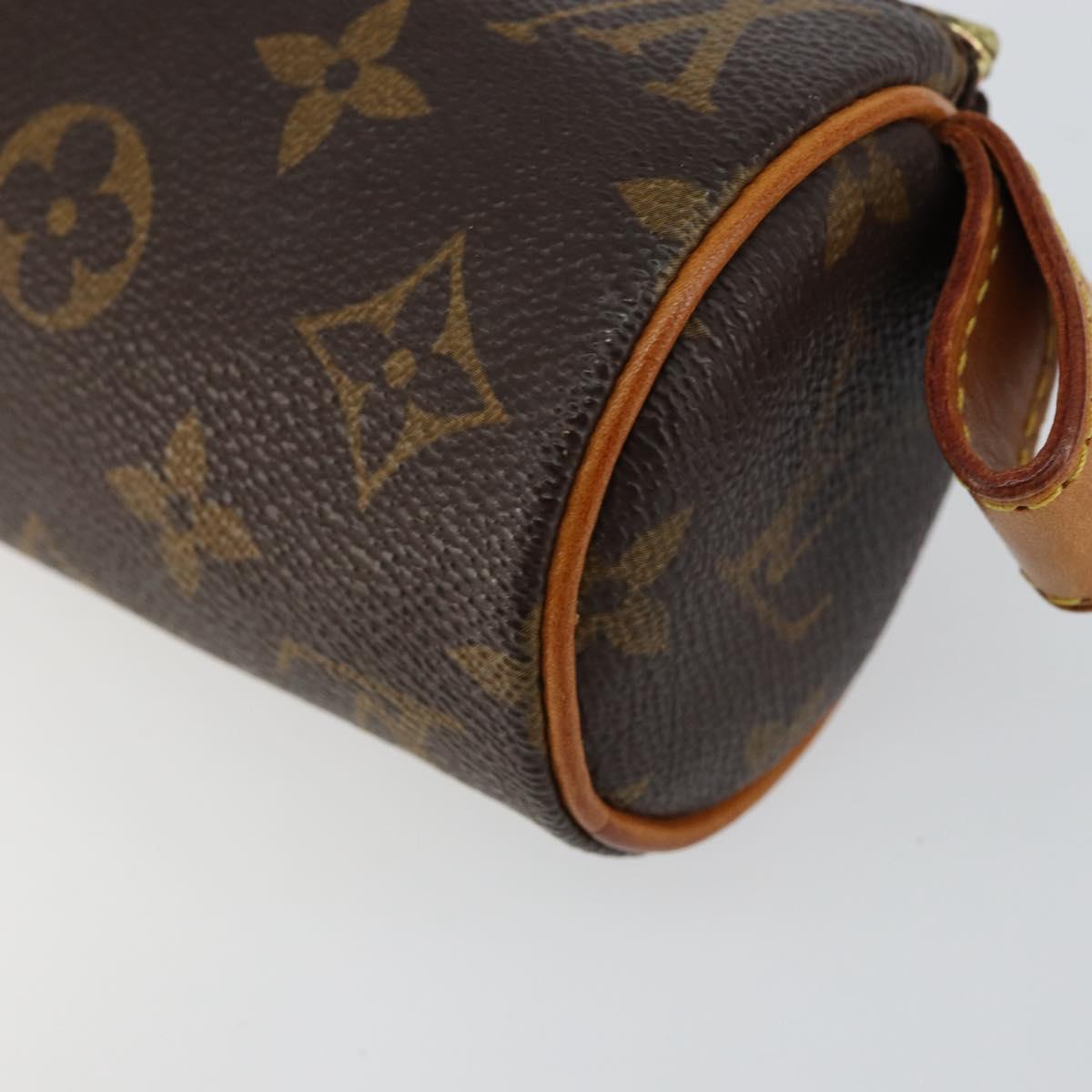 LOUIS VUITTON Monogram Trousse Rondo Pouch M47630 LV Auth bs29798