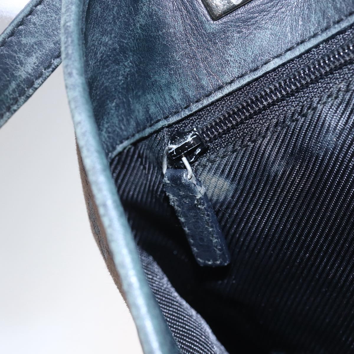 GUCCI GG Canvas Tote Bag Brown Gold 002 1099 Auth bs29801