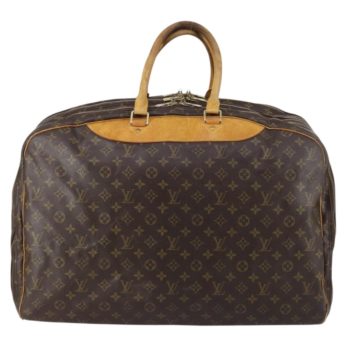 LOUIS VUITTON Monogram Alize 3 Posh Boston Bag LV Auth bs29805