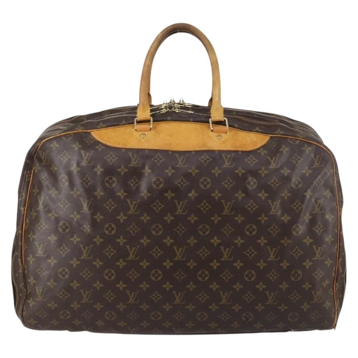 LOUIS VUITTON Monogram Alize 3 Posh Boston Bag LV Auth bs29805
