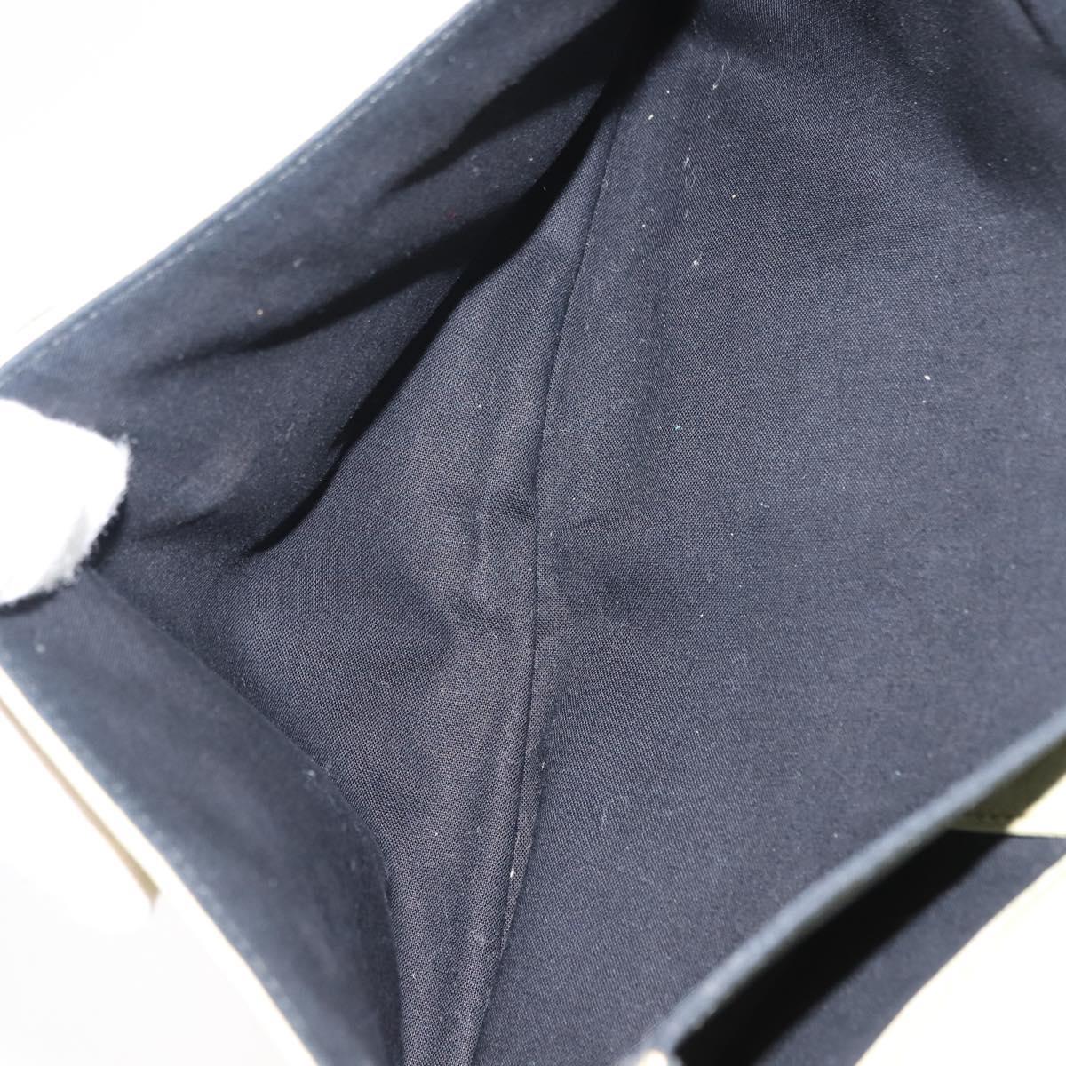 BALENCIAGA The Giant Envelope Bag Leather Silver Light Green 186182 Auth bs29813