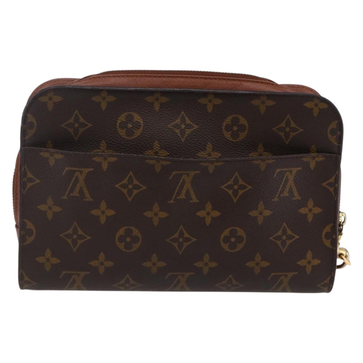 LOUIS VUITTON Monogram Orsay Clutch Bag M51790 LV Auth bs29820