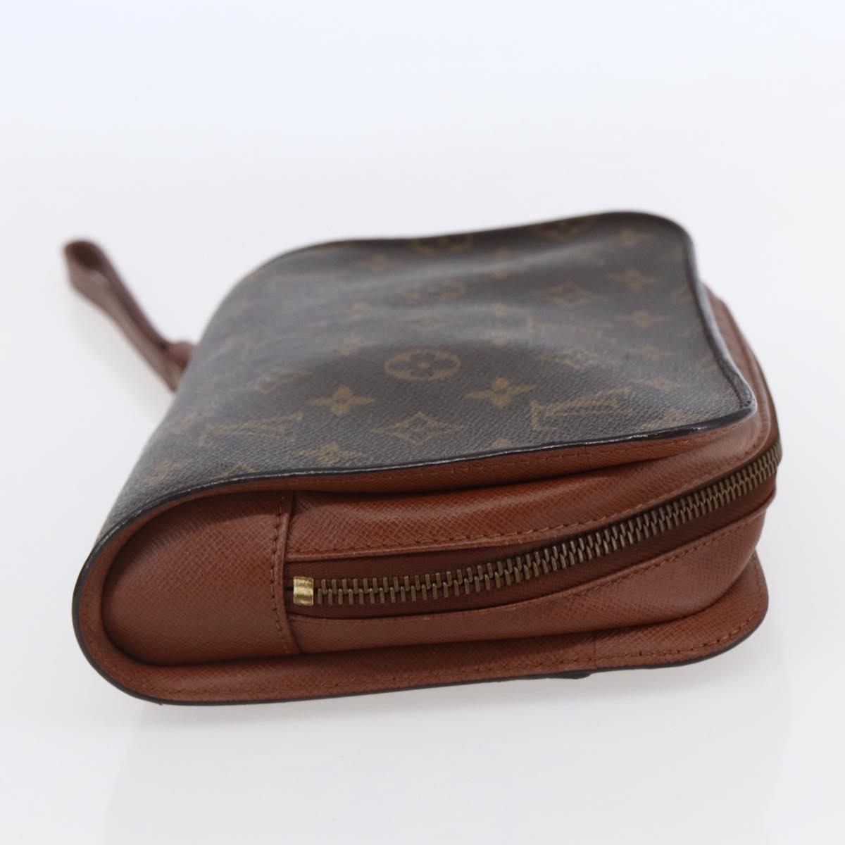 LOUIS VUITTON Monogram Orsay Clutch Bag M51790 LV Auth bs29820