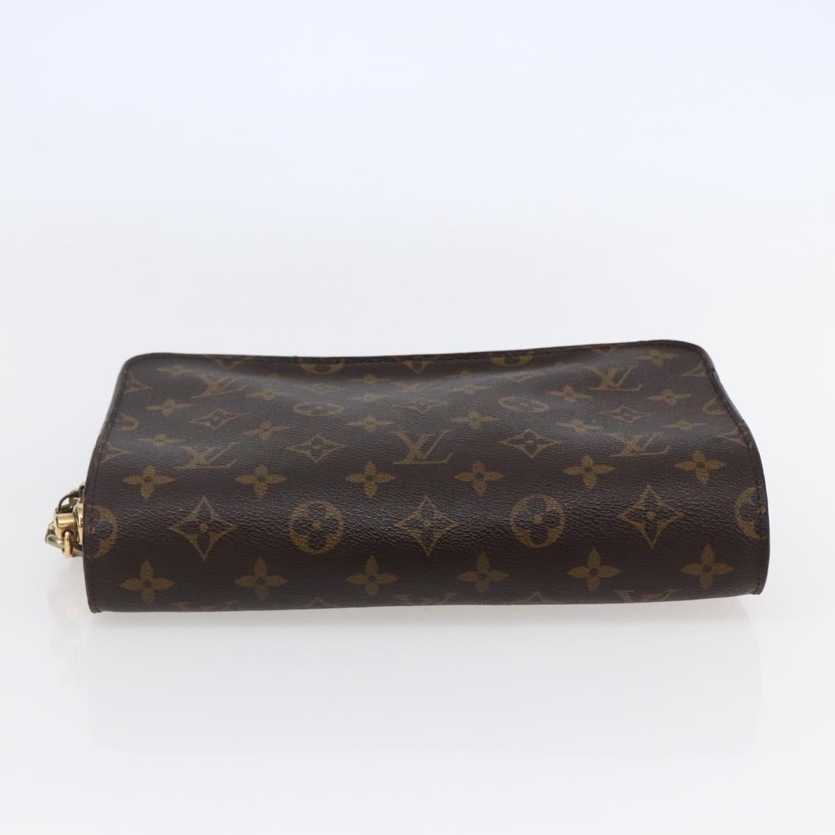 LOUIS VUITTON Monogram Orsay Clutch Bag M51790 LV Auth bs29820