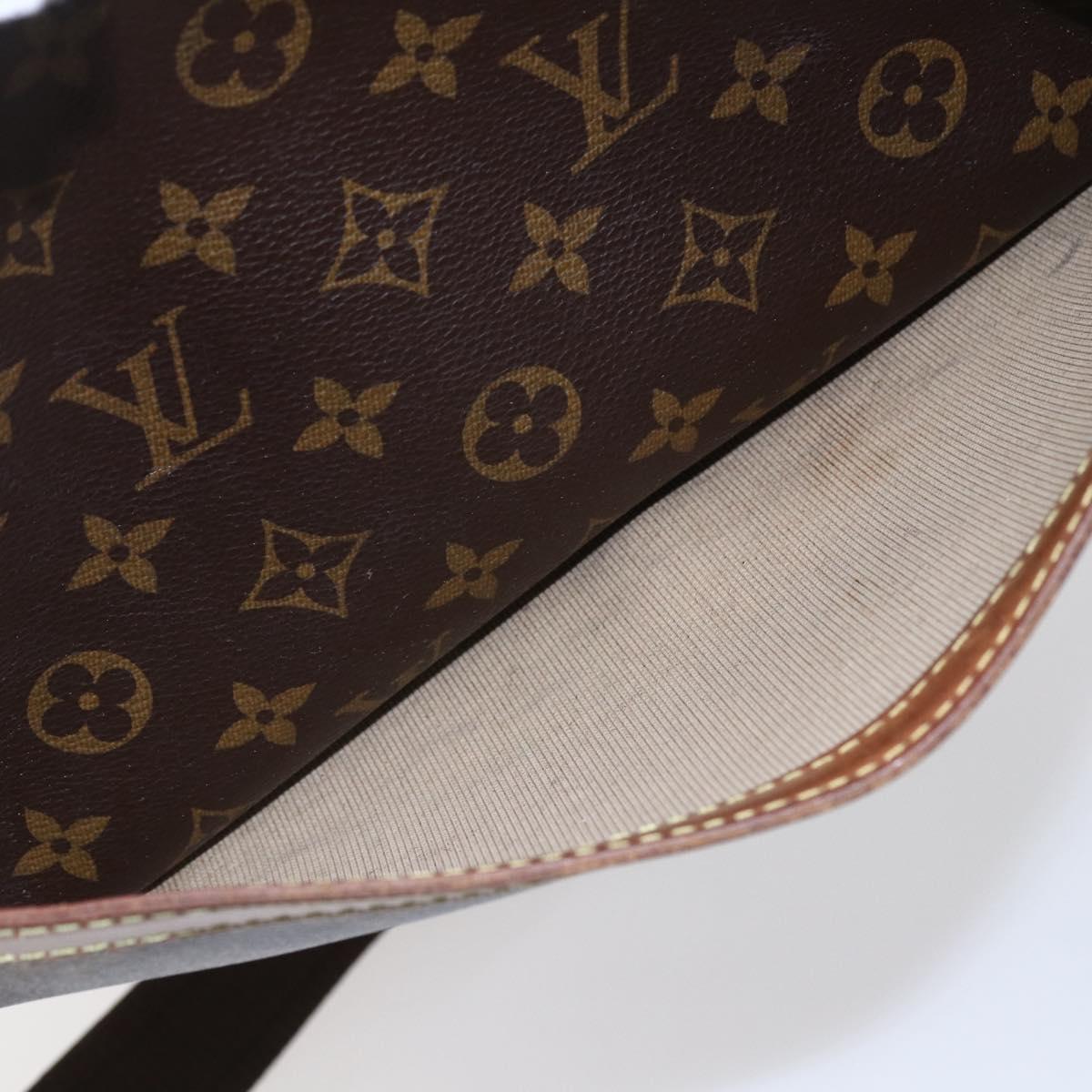 LOUIS VUITTON Monogram Reporter PM Shoulder Bag M45254 LV Auth bs29822