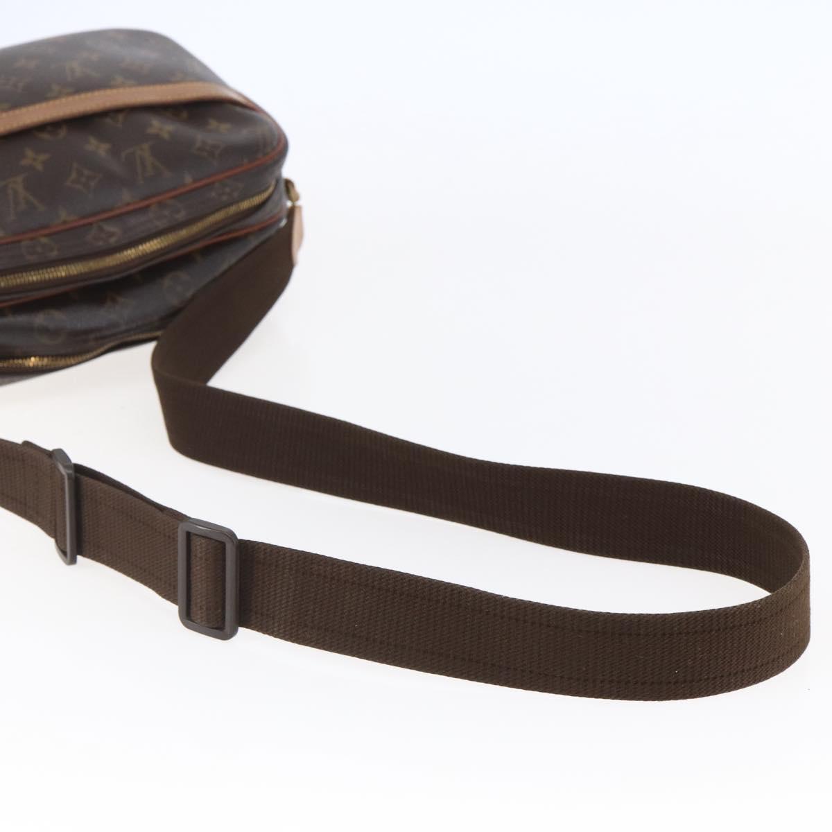 LOUIS VUITTON Monogram Reporter PM Shoulder Bag M45254 LV Auth bs29822