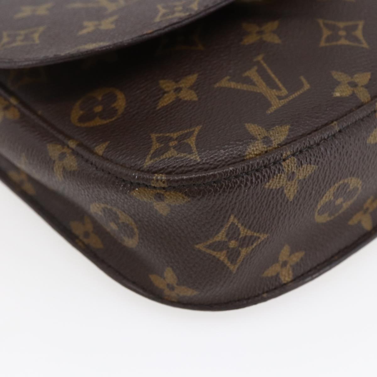 LOUIS VUITTON Monogram Saint Cloud MM Shoulder Bag M51243 LV Auth bs29823