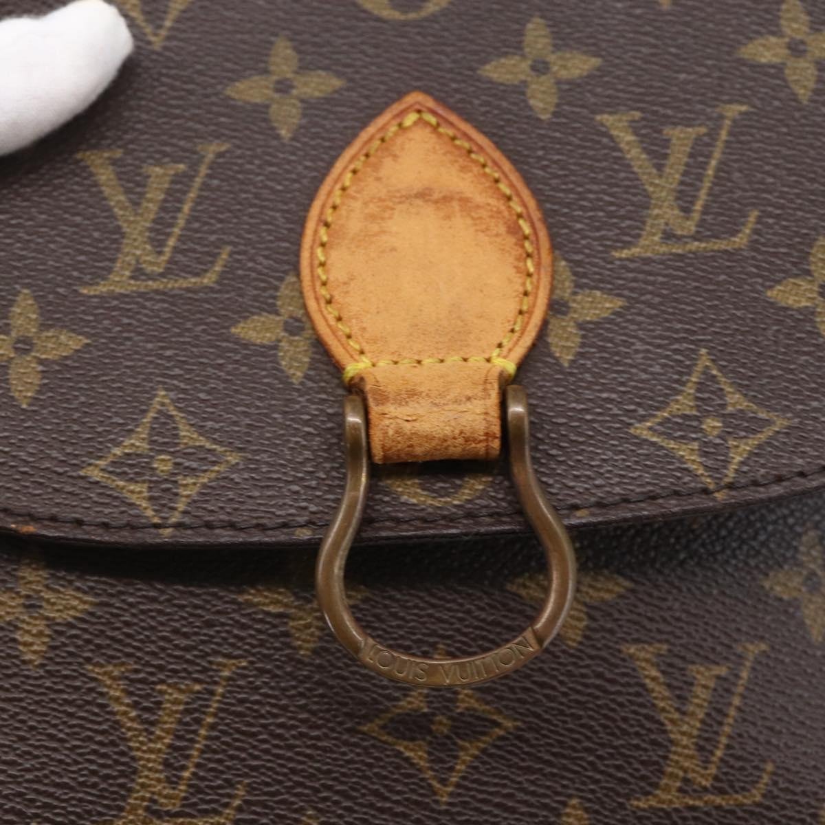 LOUIS VUITTON Monogram Saint Cloud MM Shoulder Bag M51243 LV Auth bs29823