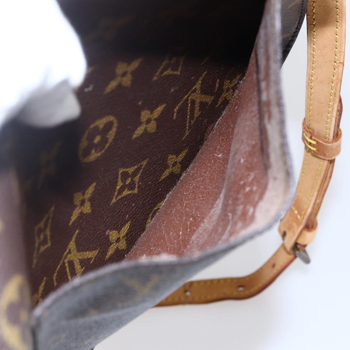 LOUIS VUITTON Monogram Saint Cloud MM Shoulder Bag M51243 LV Auth bs29823