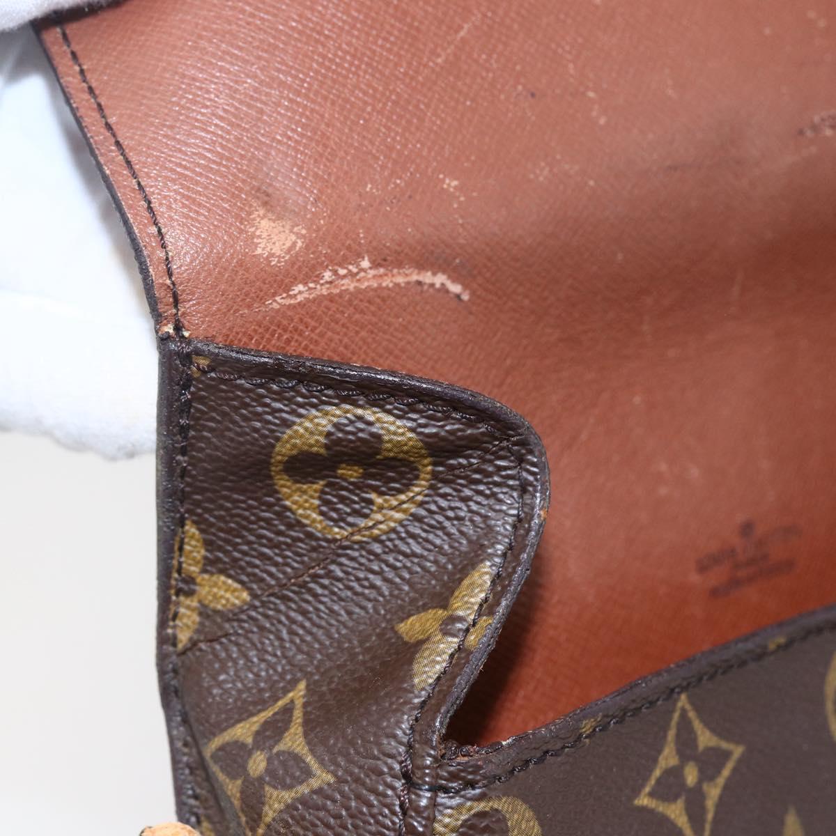LOUIS VUITTON Monogram Saint Cloud MM Shoulder Bag M51243 LV Auth bs29823