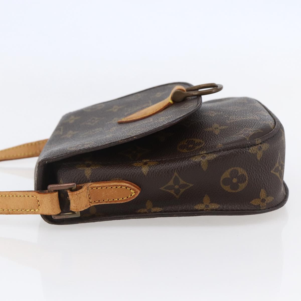 LOUIS VUITTON Monogram Saint Cloud MM Shoulder Bag M51243 LV Auth bs29823
