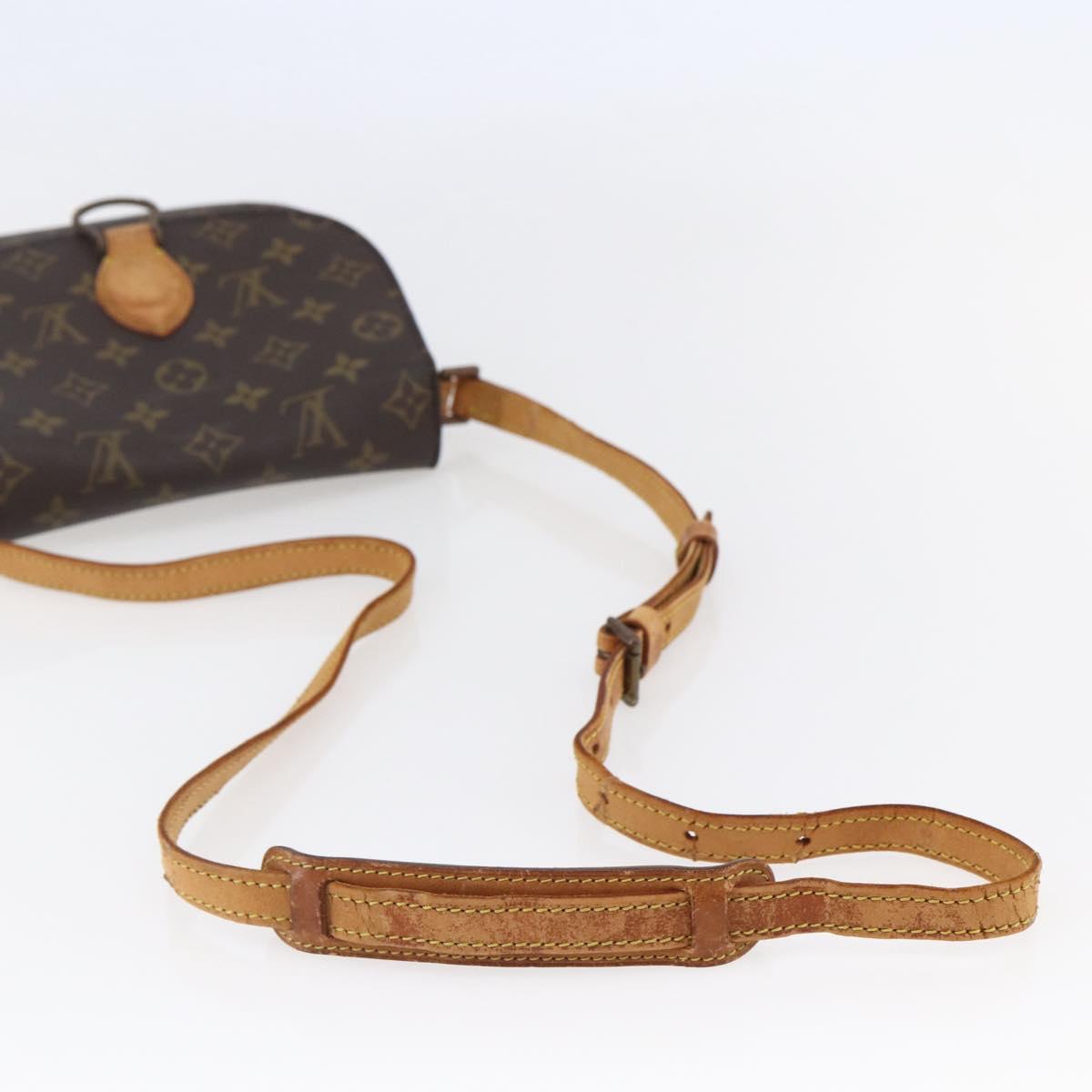 LOUIS VUITTON Monogram Saint Cloud MM Shoulder Bag M51243 LV Auth bs29823